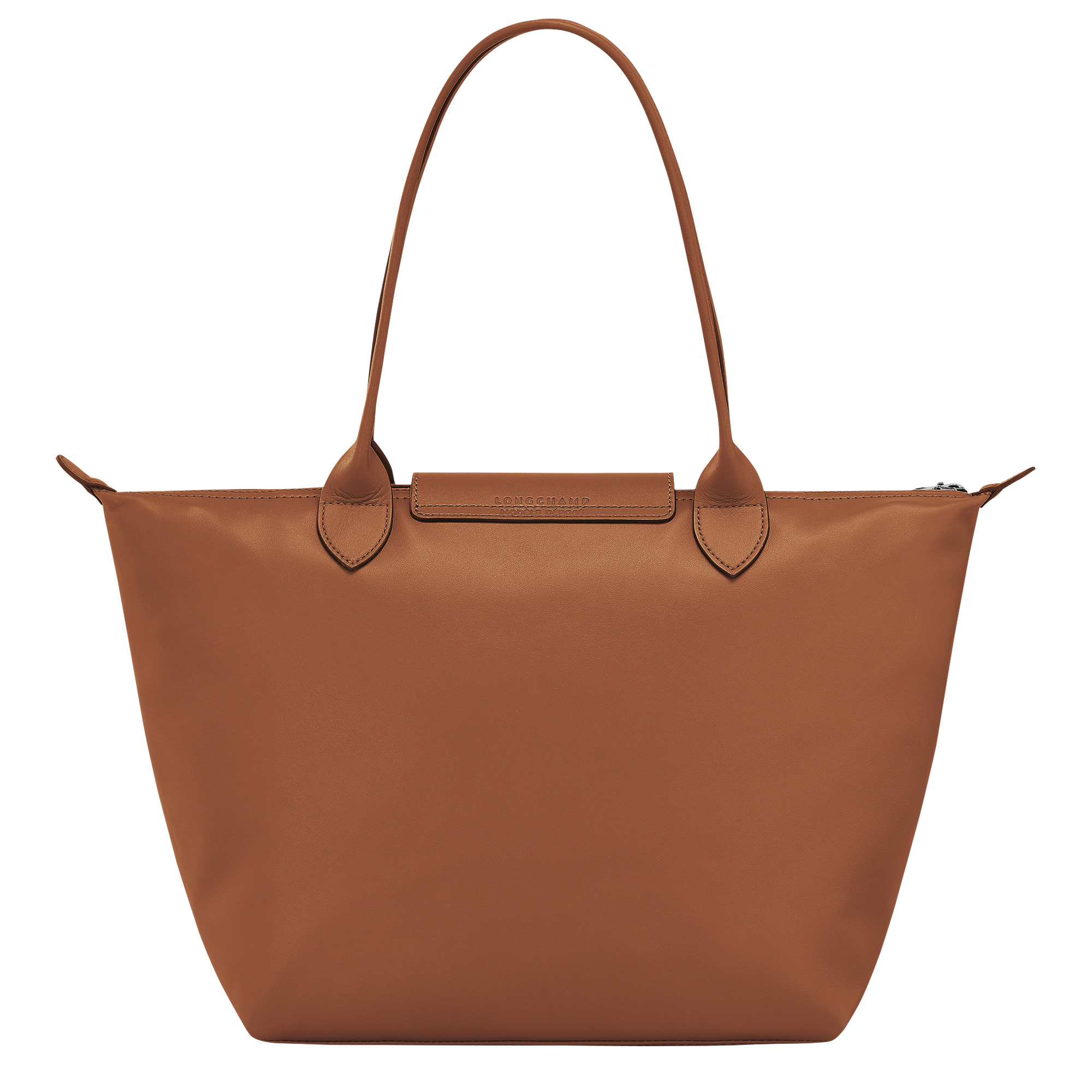 Le Pliage Xtra M Tote bag Cognac - Leather - 4