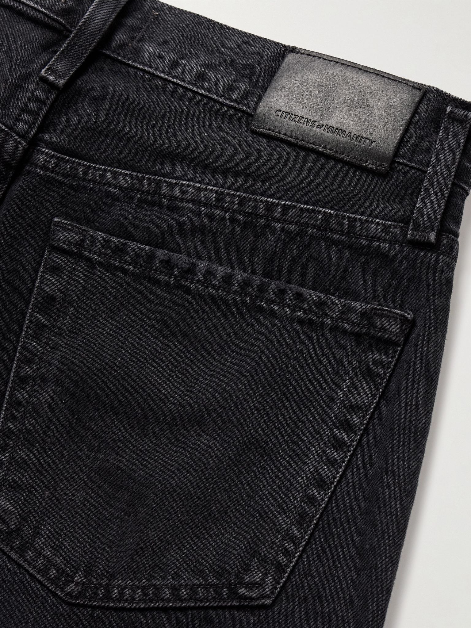 Miro mid-rise barrel-leg jeans Black - 5