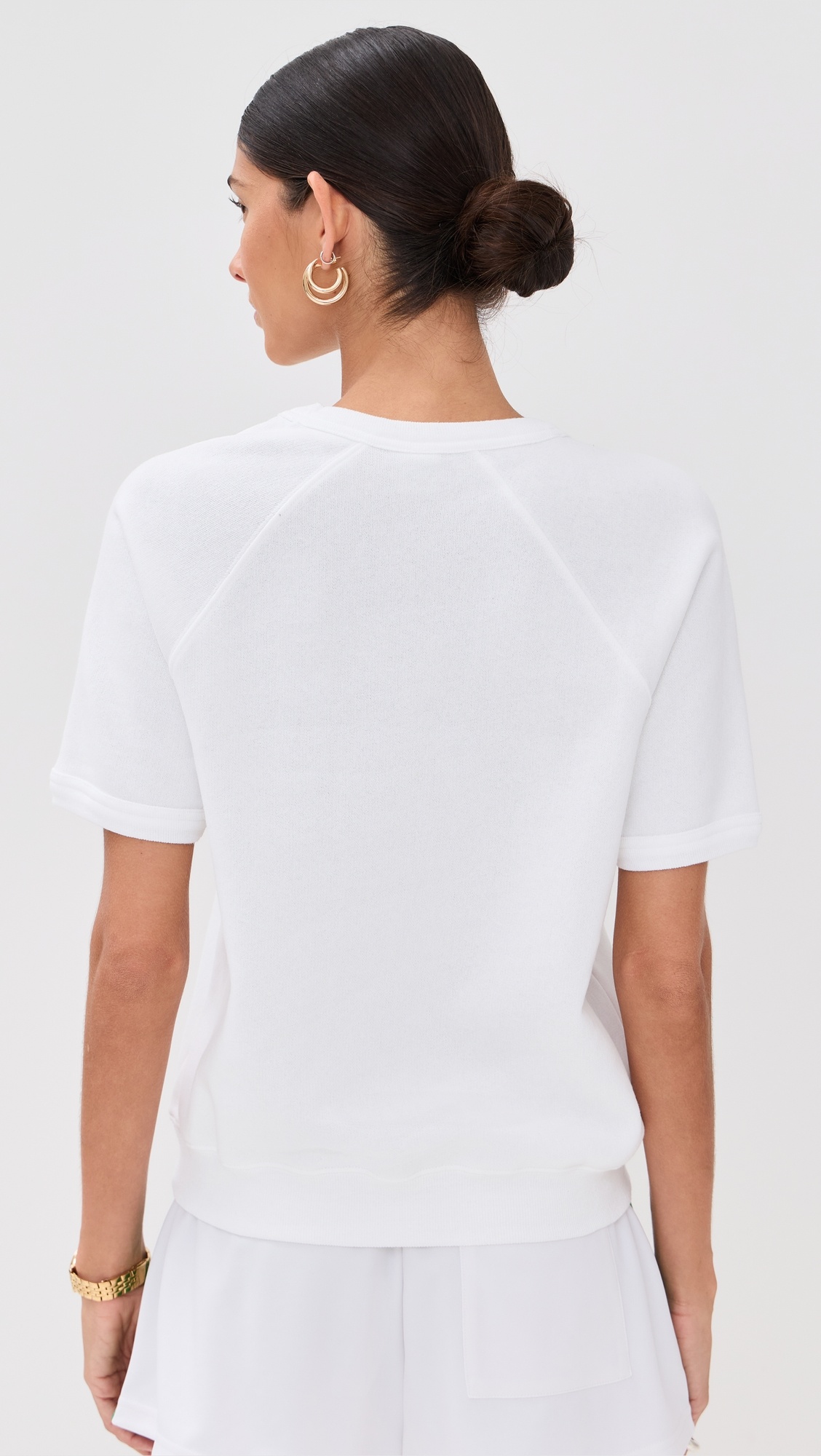 Wellness Ivy Flocked Short Sleeve Crewneck Sweatshirt - 2