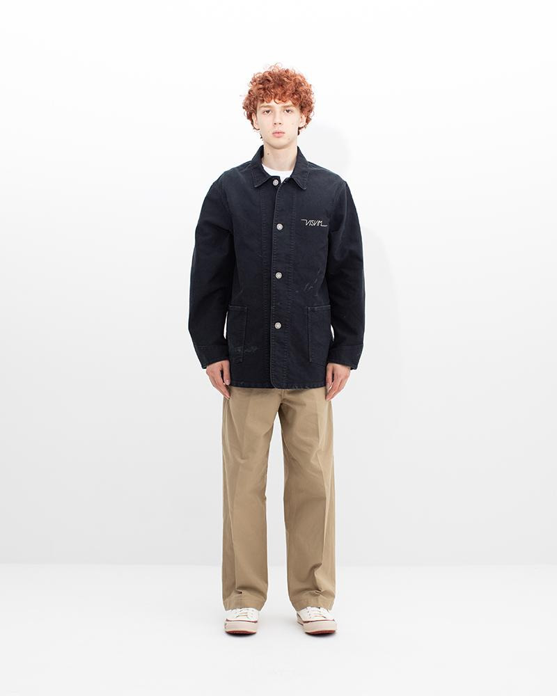 COVERALL DMGD G.CORDS BLACK - 3