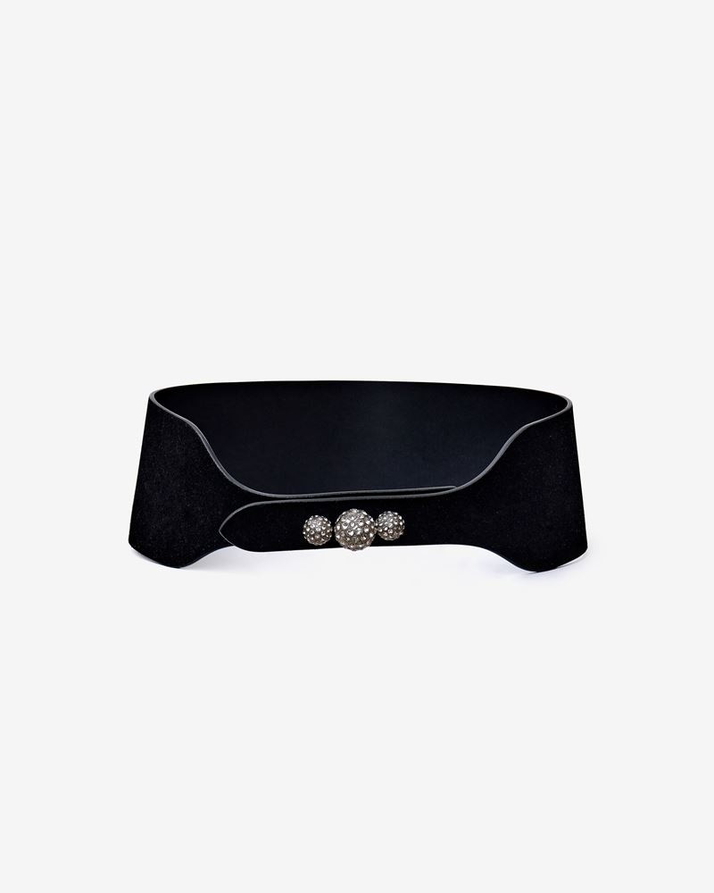 WOMALY SUEDE OBI BELT - 1
