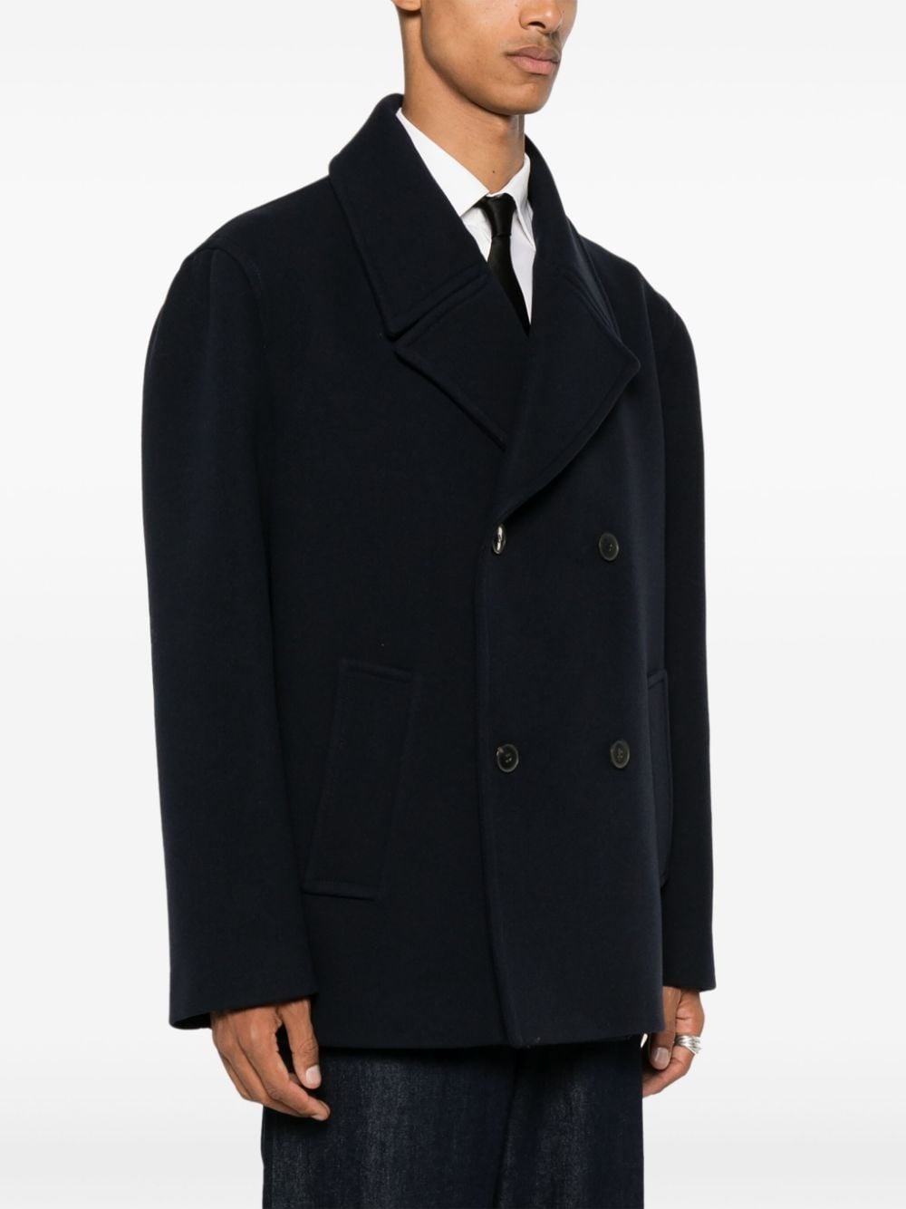 virgin-wool coat - 3