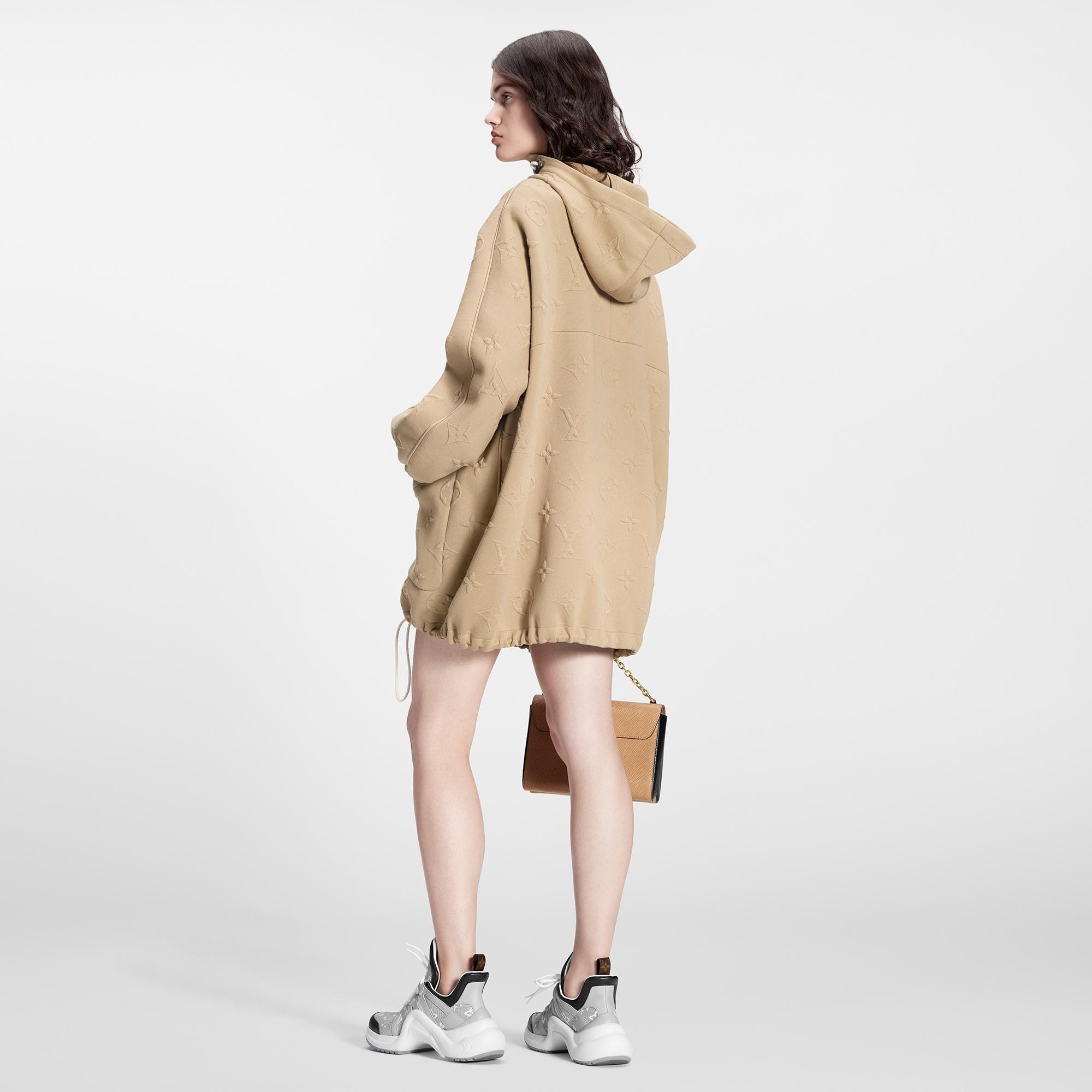 3D Monogram Parka Hoodie - 3