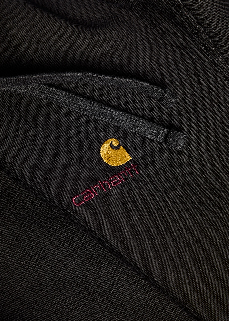 Carhartt Wip American Script Hooded Cotton Sweatshirt - 5