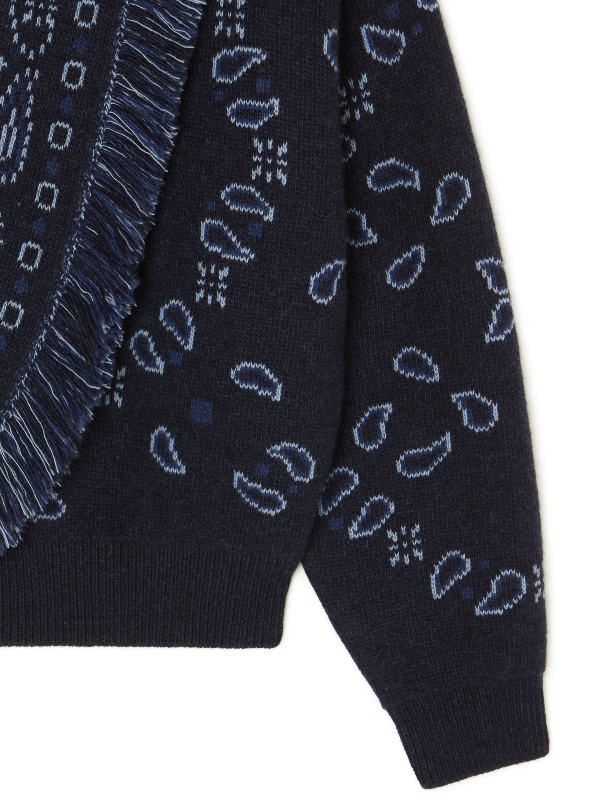 Bandana Jacquard Cardi-Bomber - 7