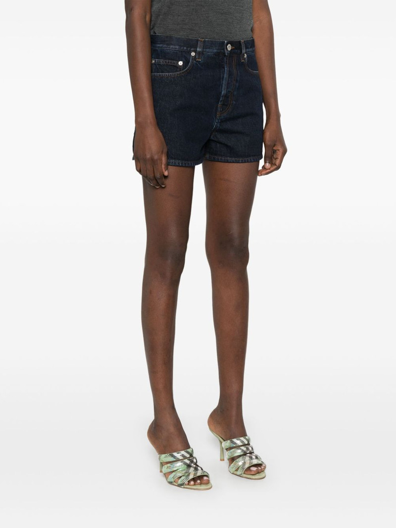 patch-detail denim shorts 3