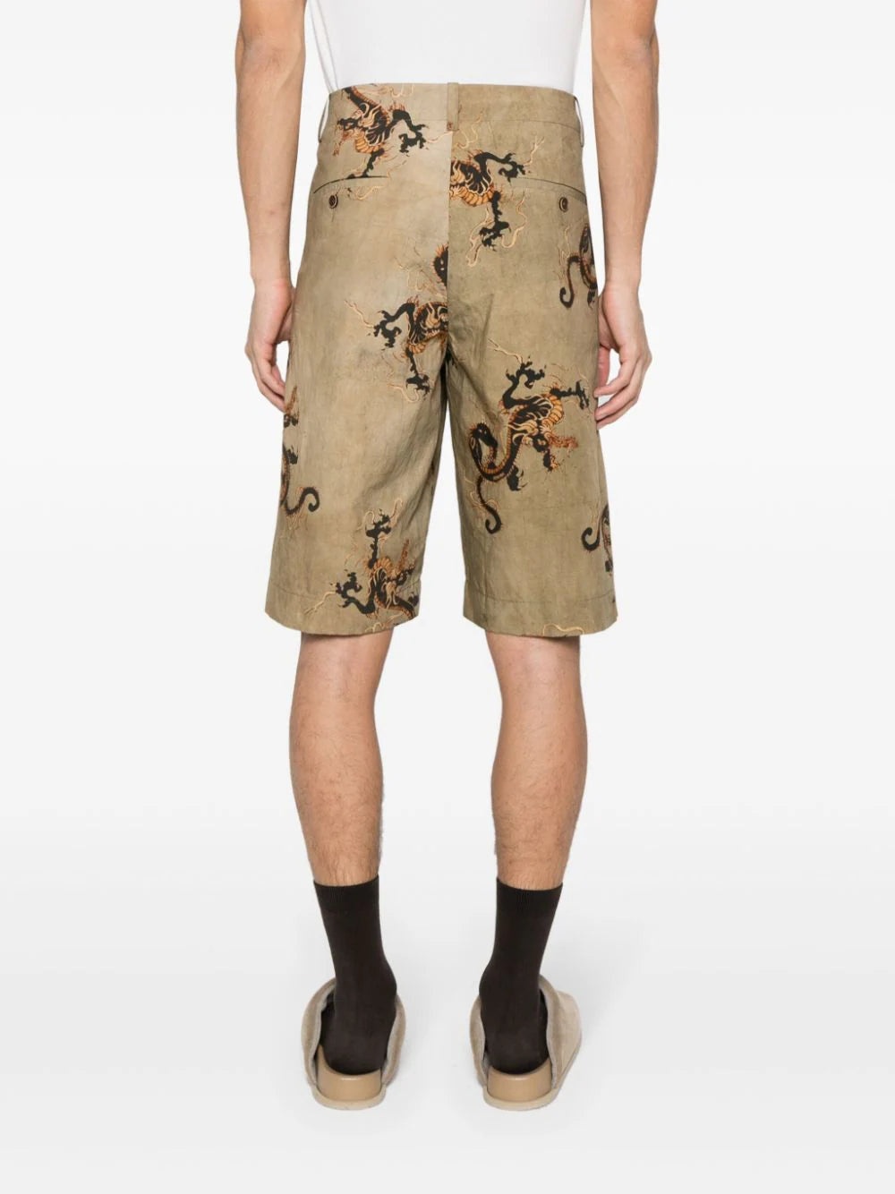 PALLOR COTTON BERMUDA SHORTS - 4