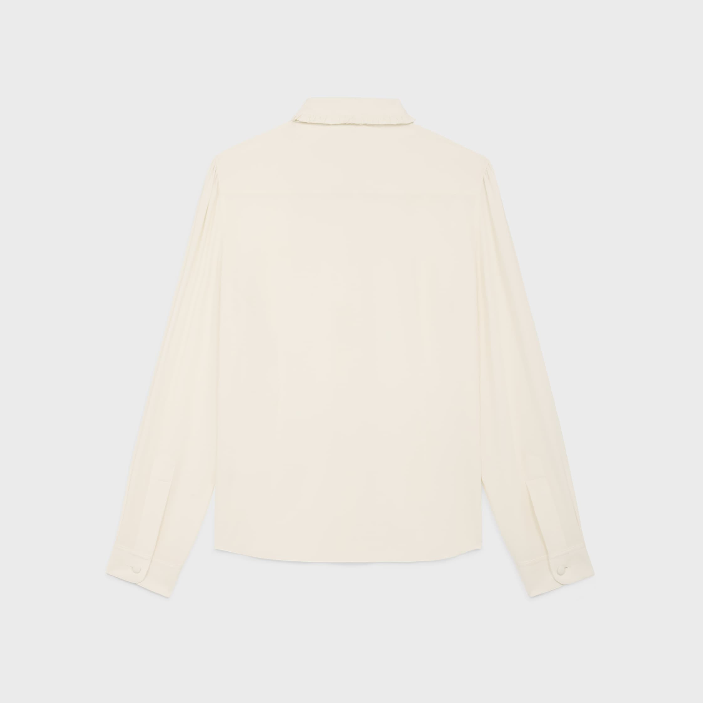 mia shirt in silk crêpe and acetate - 2