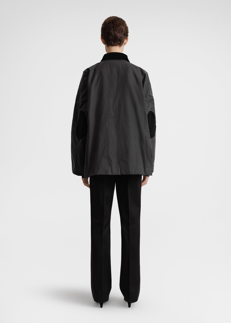 Country jacket washed black 4
