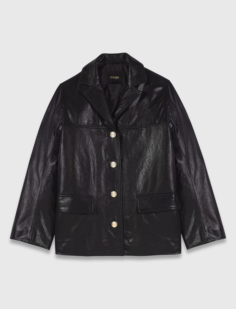 Quilted Leather Jacket 1