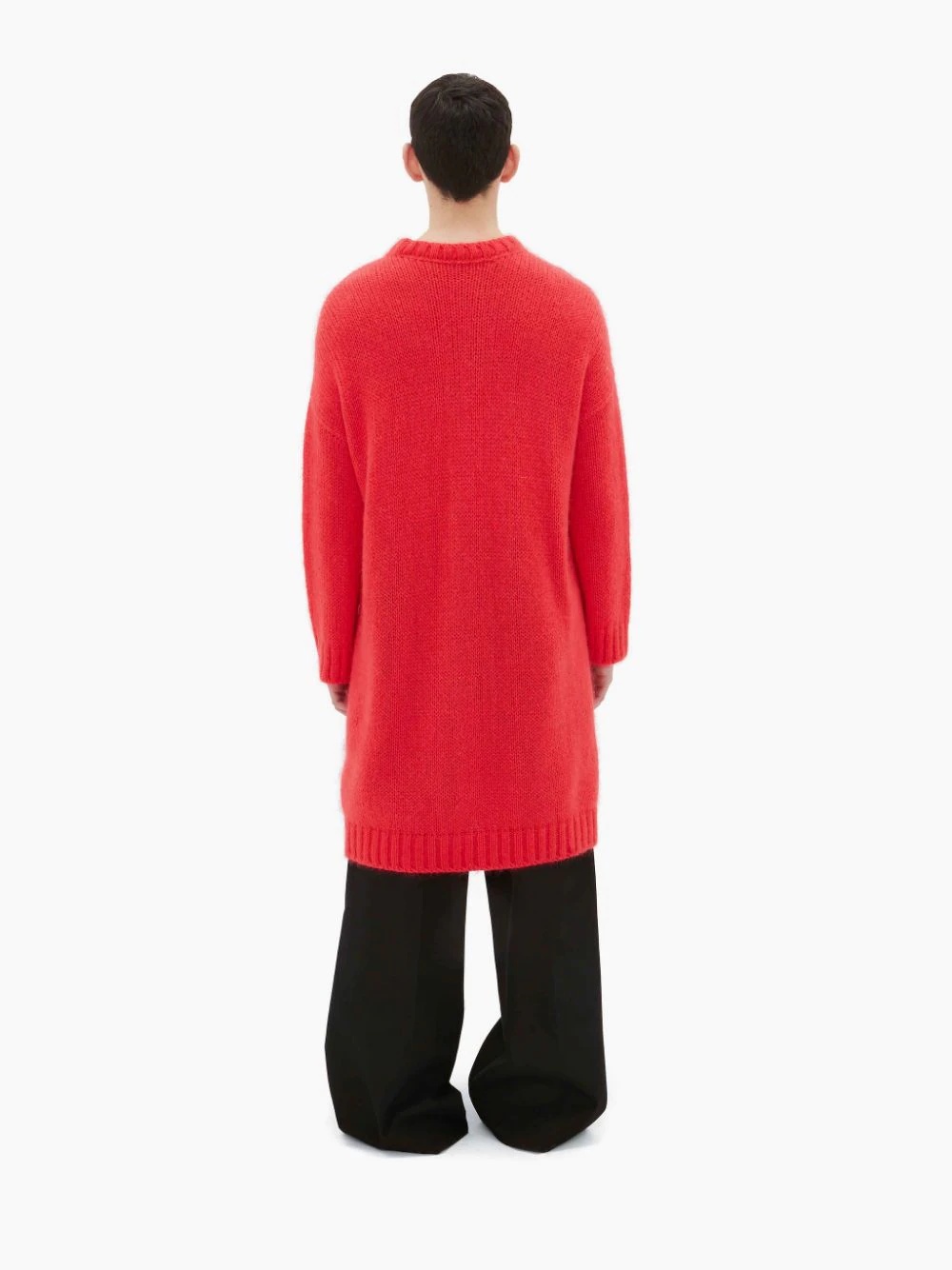 TIED LONG CREWNECK JUMPER - 4