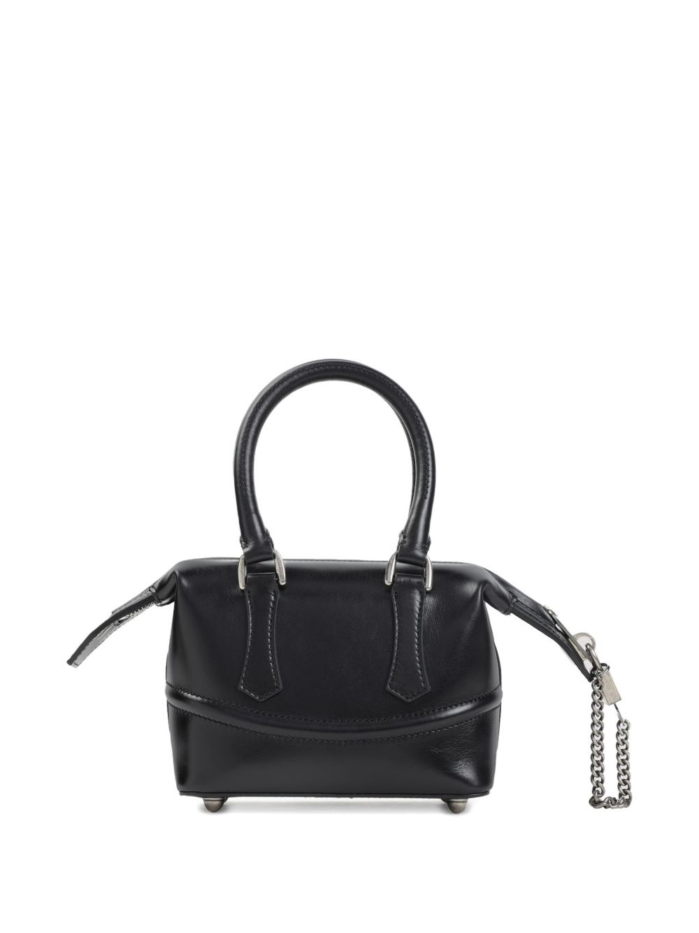 leather tote bag - 2