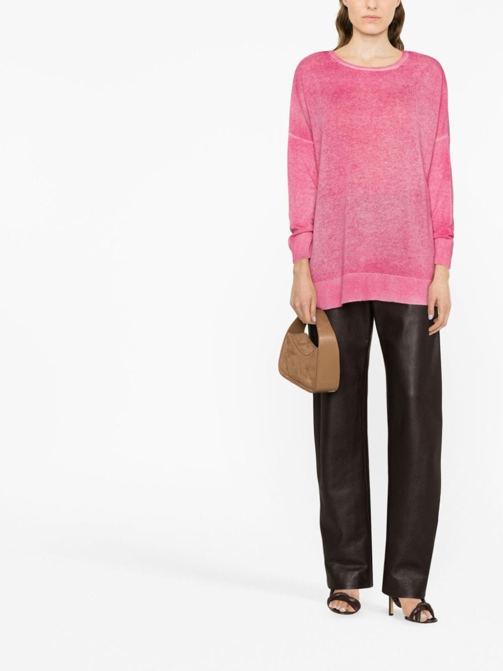 cashmere knitted jumper - 2