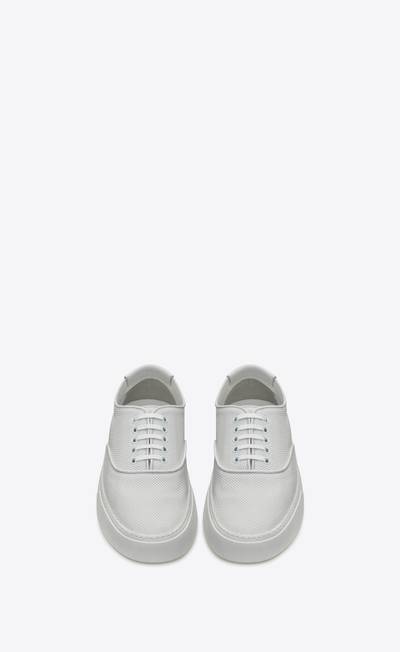 SAINT LAURENT venice sneakers in perforated leather outlook