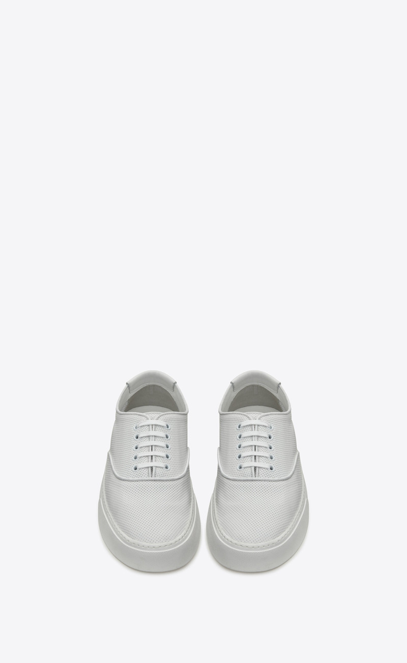 SAINT LAURENT venice sneakers in perforated leather outlook