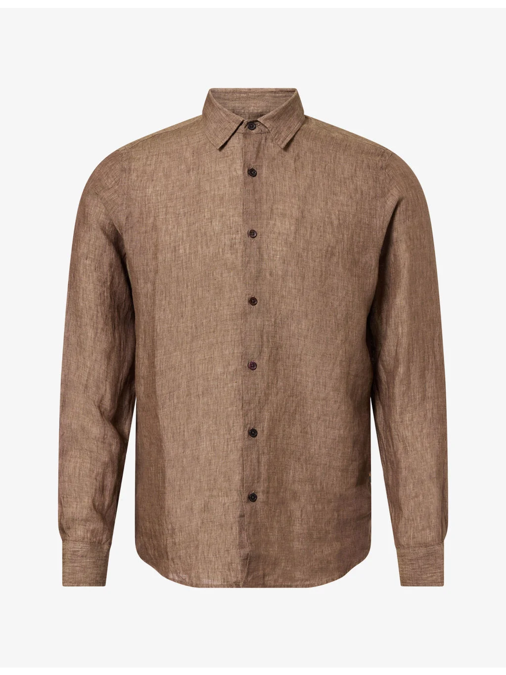 Giles Tailored-Fit Linen Shirt - 1