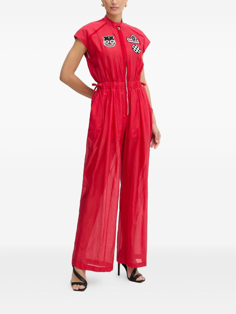 PINKO patch-detail jumpsuit outlook