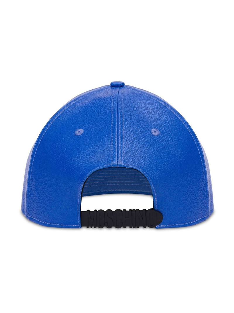 Moschino logo-print six-panel cap outlook