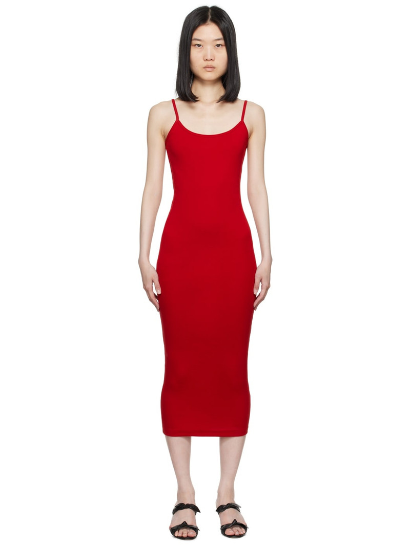 Red Bibi Midi Dress - 1