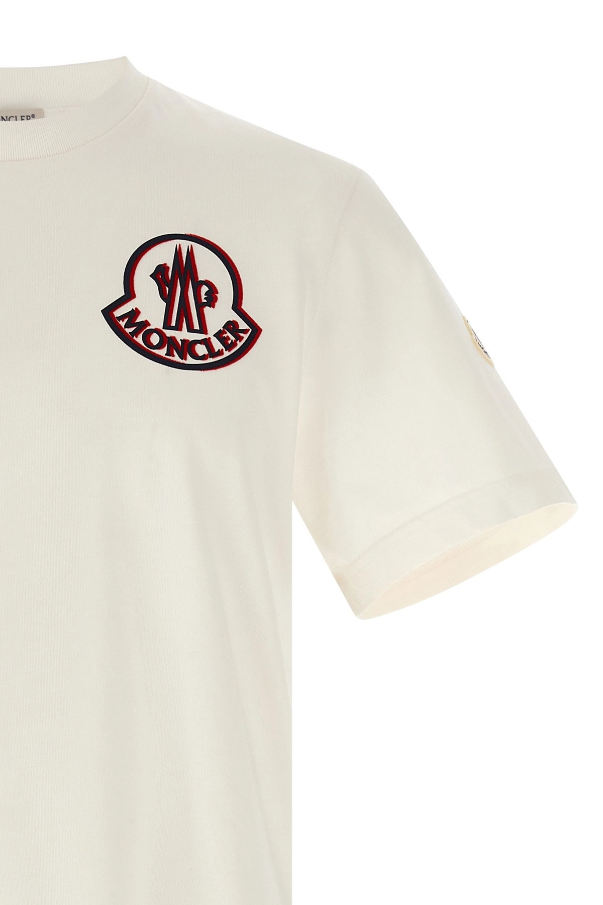 Flocked logo T-shirt - 3