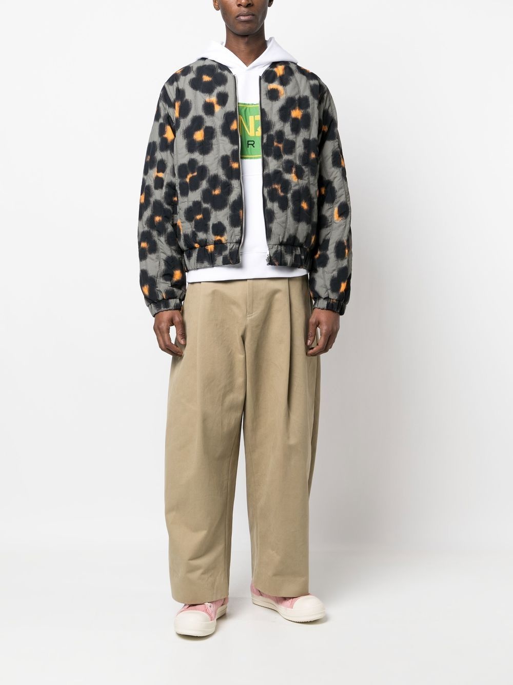 Hana Leopard reversible bomber jacket - 2