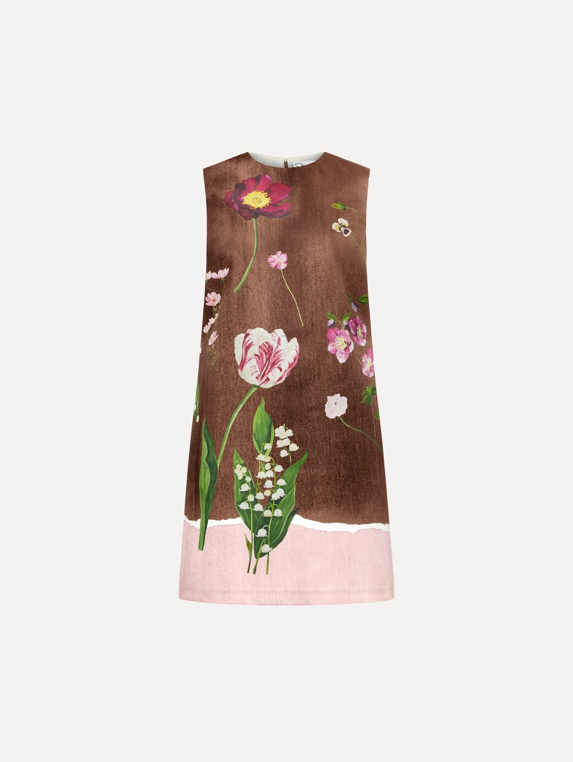 MIXED BOTANICAL SHIFT DRESS - 1