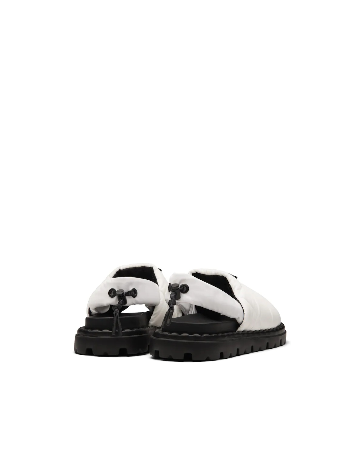 Padded nylon sandals - 4