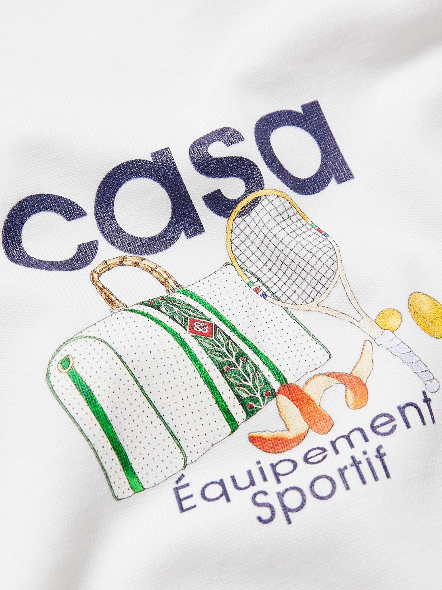 Equipement Sportif Logo-Print Organic Cotton-Jersey T-Shirt - 5
