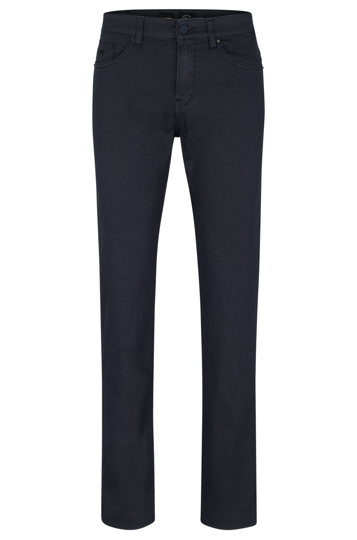 SLIM-FIT REGULAR-RISE JEANS IN PERFORMANCE DENIM - 1