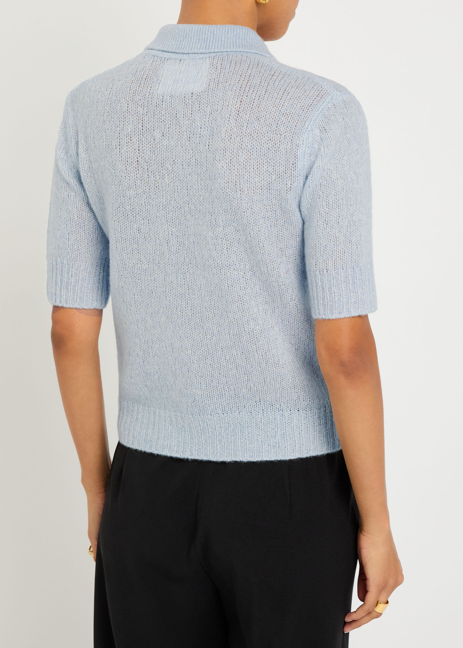 Lisa Yang Masy Cashmere and Silk-blend top - 3