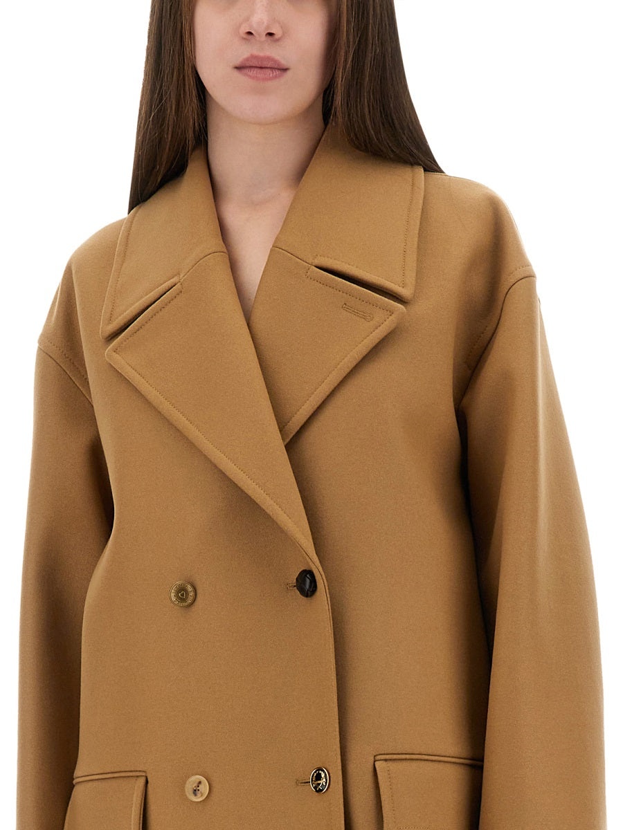 Moschino Women Double-Breasted Coat - 3