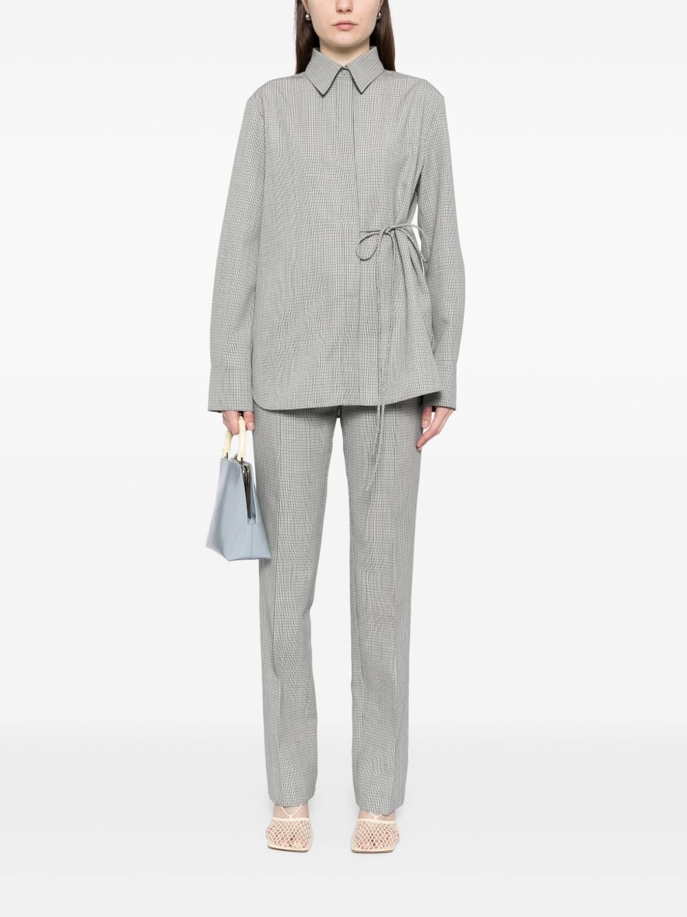 checked trousers - 2