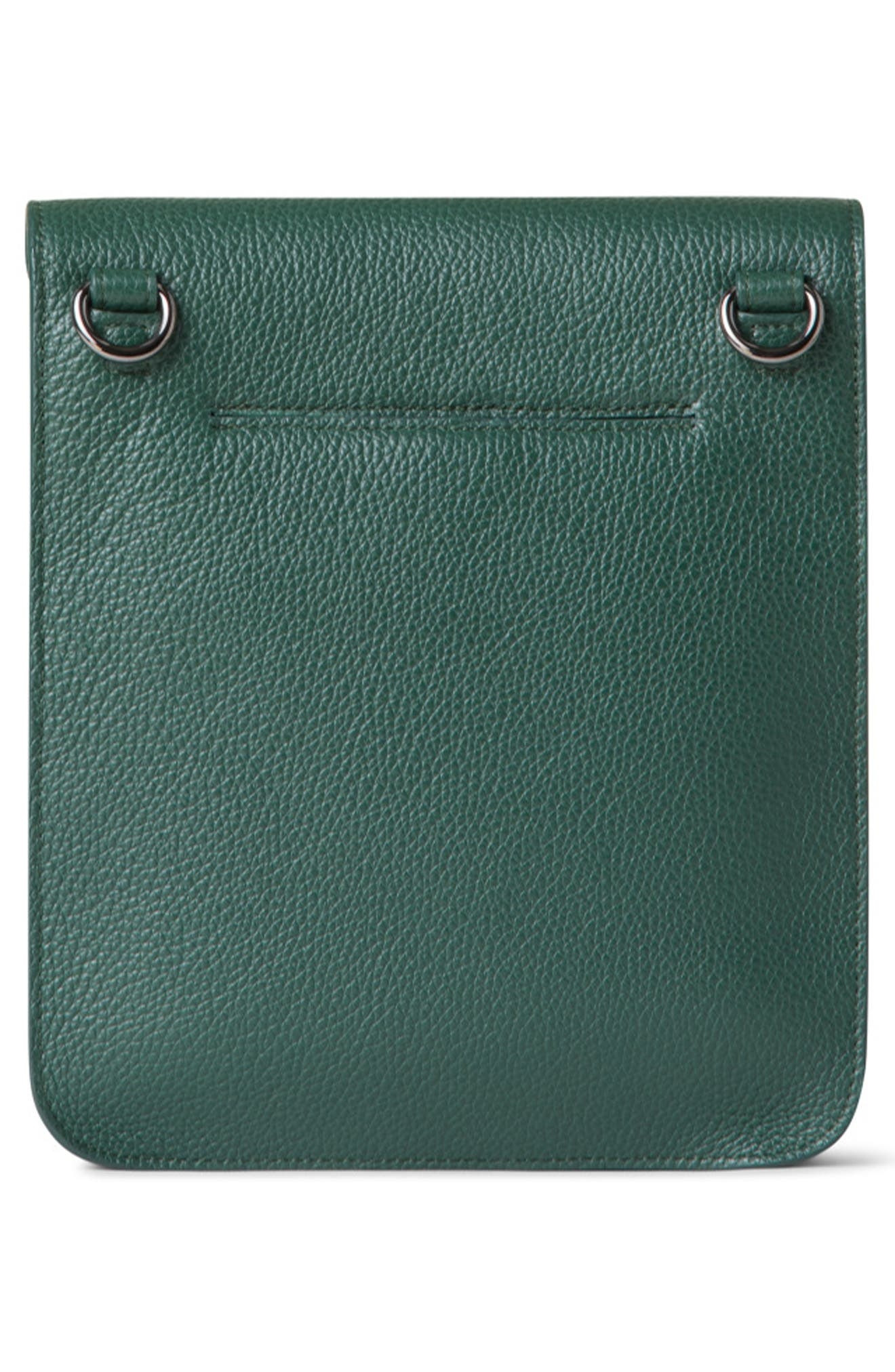 Akris Small Anouk Leather Crossbody Bag in Cypresse at Nordstrom - 3