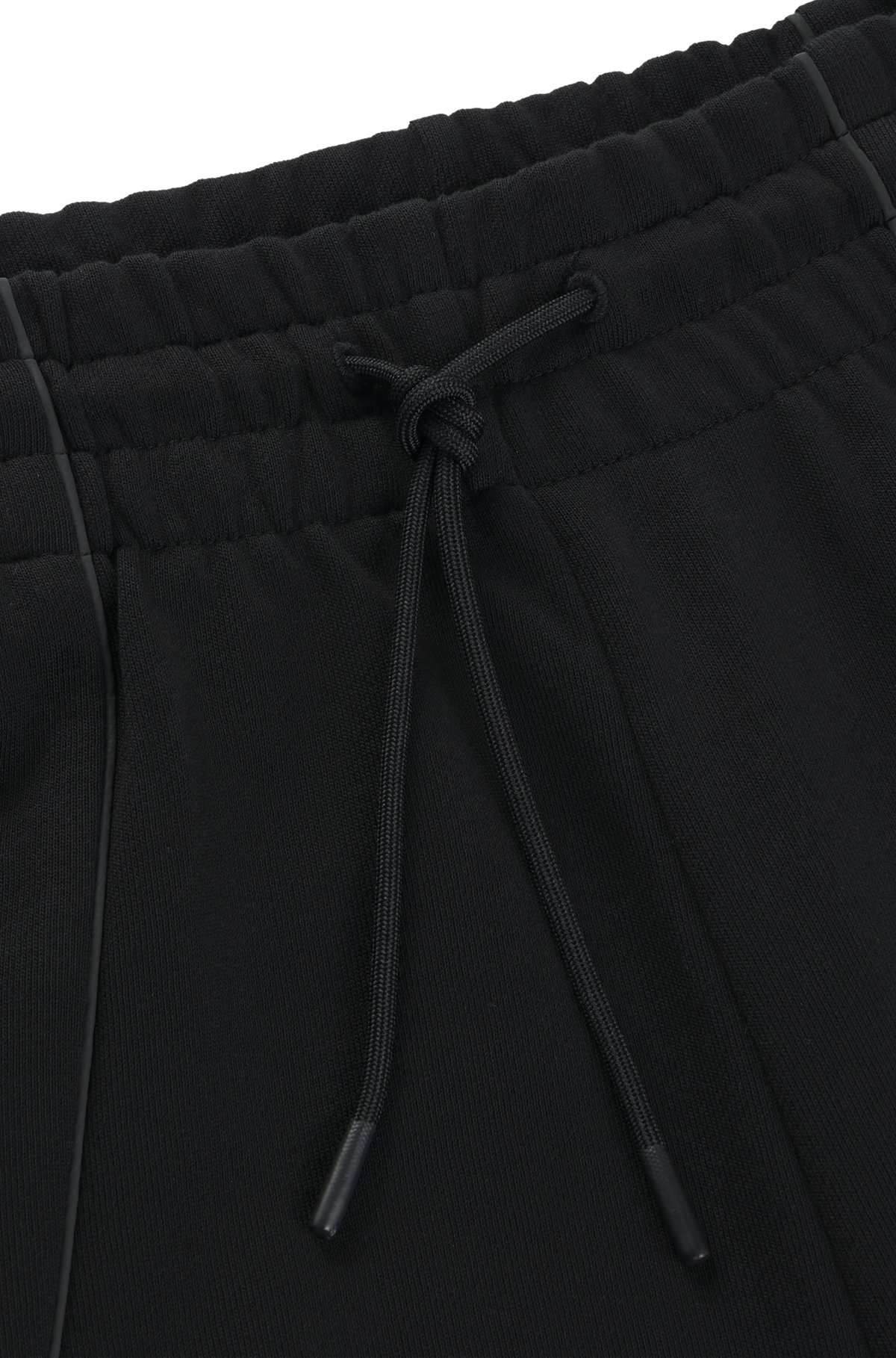 COTTON-TERRY TRACKSUIT BOTTOMS WITH DECORATIVE REFLECTIVE TRIMS - 6