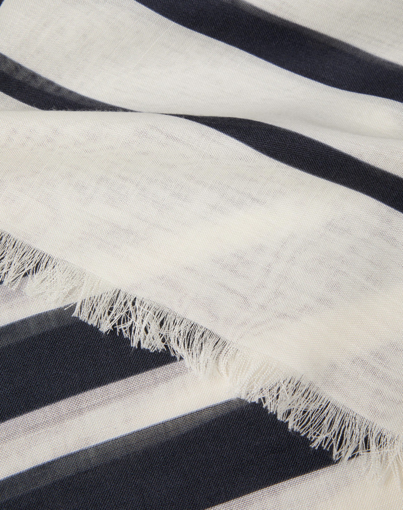 Valentino BARRÉ DEGRADÉ SHAWL IN CASHMERE AND SILK outlook