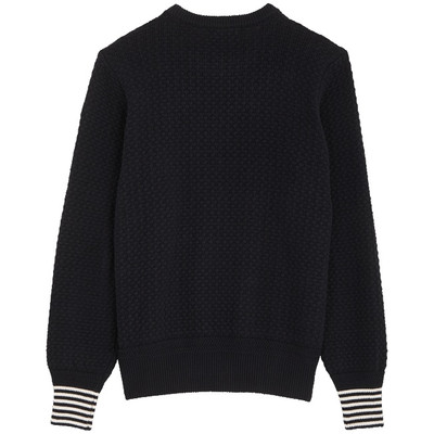 Vilebrequin Men Crew Neck Sweater Solid outlook