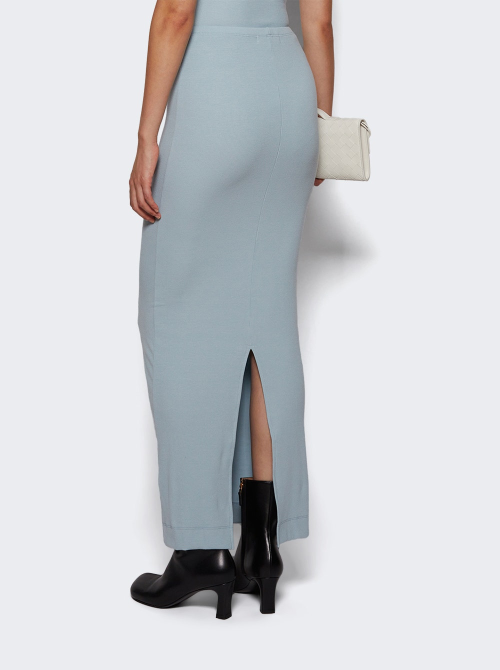 Emma Skirt Dusty Blue - 4