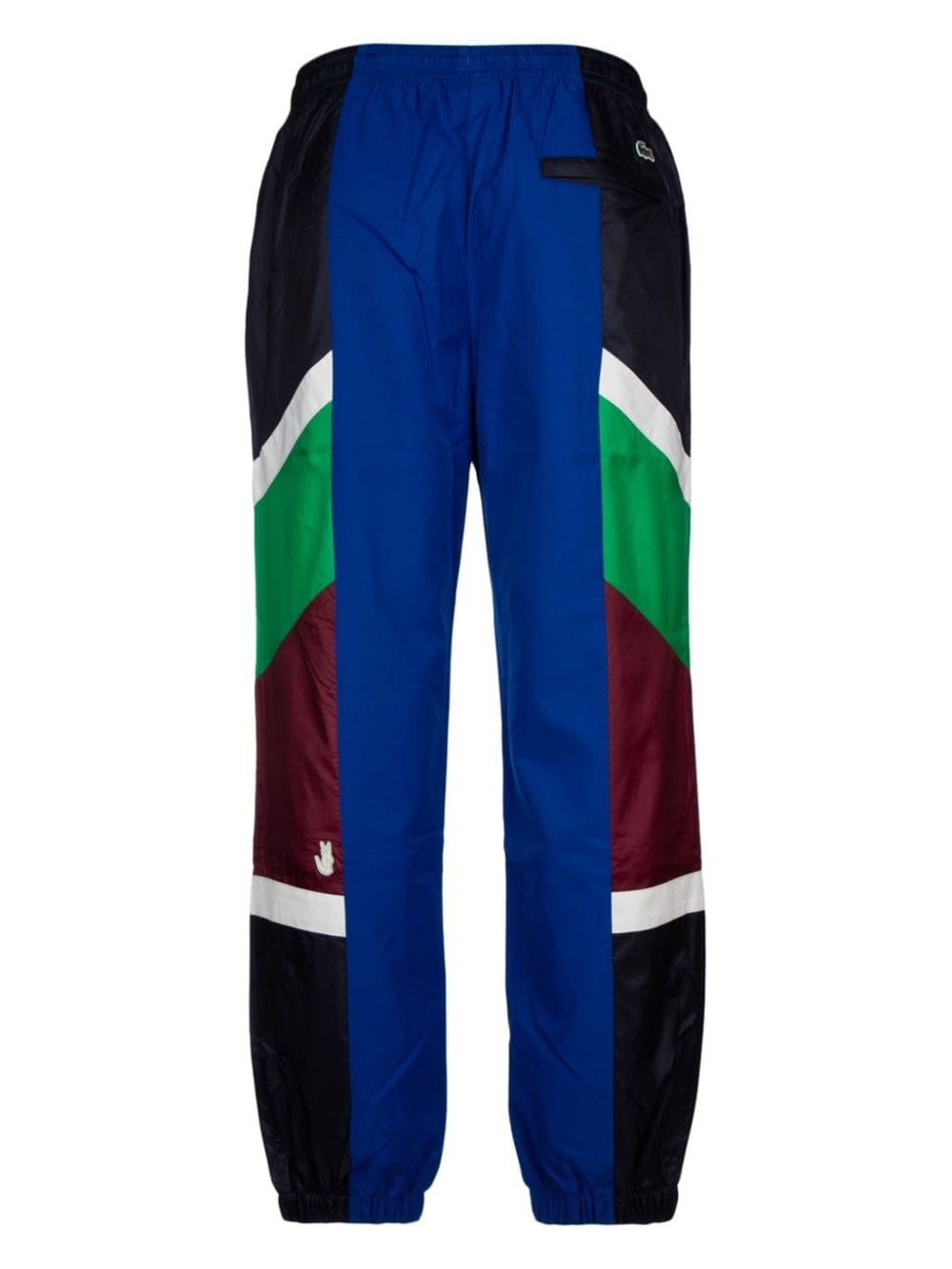 appliqué cotton track pants - 2