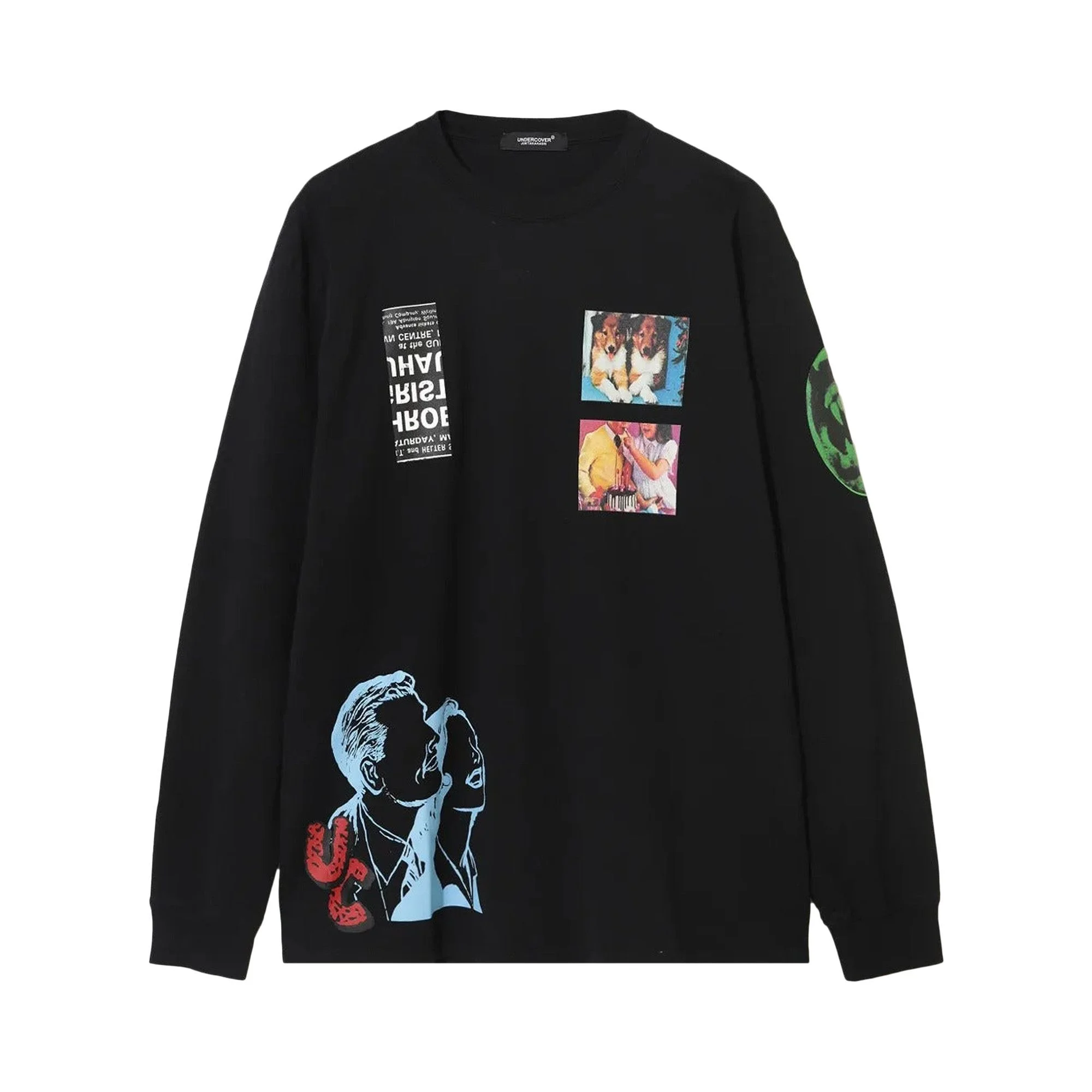 Undercover Men C/S Slim Fit Shirt 'Black' - 1