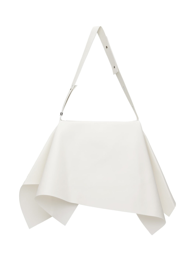 White Large Square Tote 1