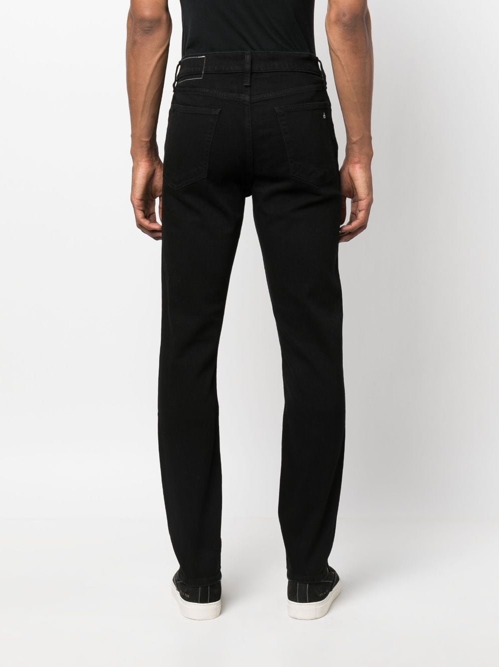 mid-rise slim-cut jeans - 4