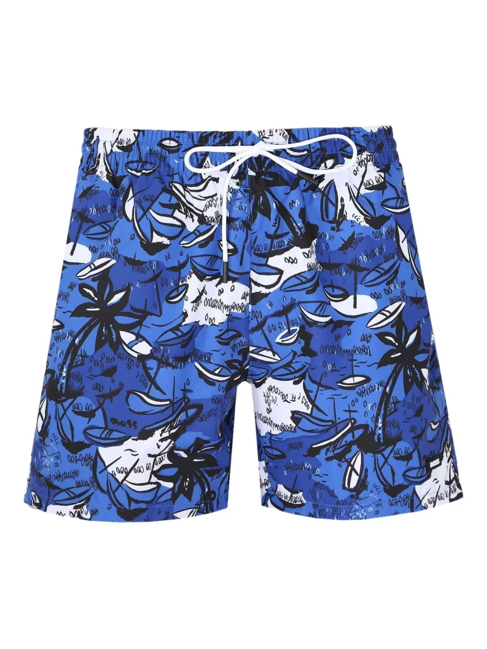 Willow print cycling shorts - 1