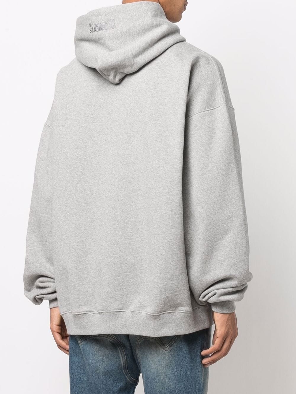 oversize logo-print hoodie - 5