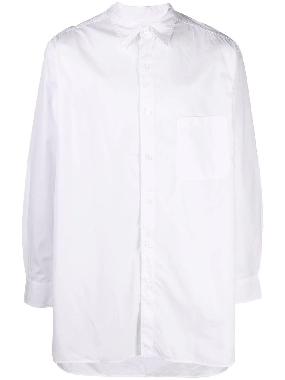 buttoned-up cotton shirt - 1