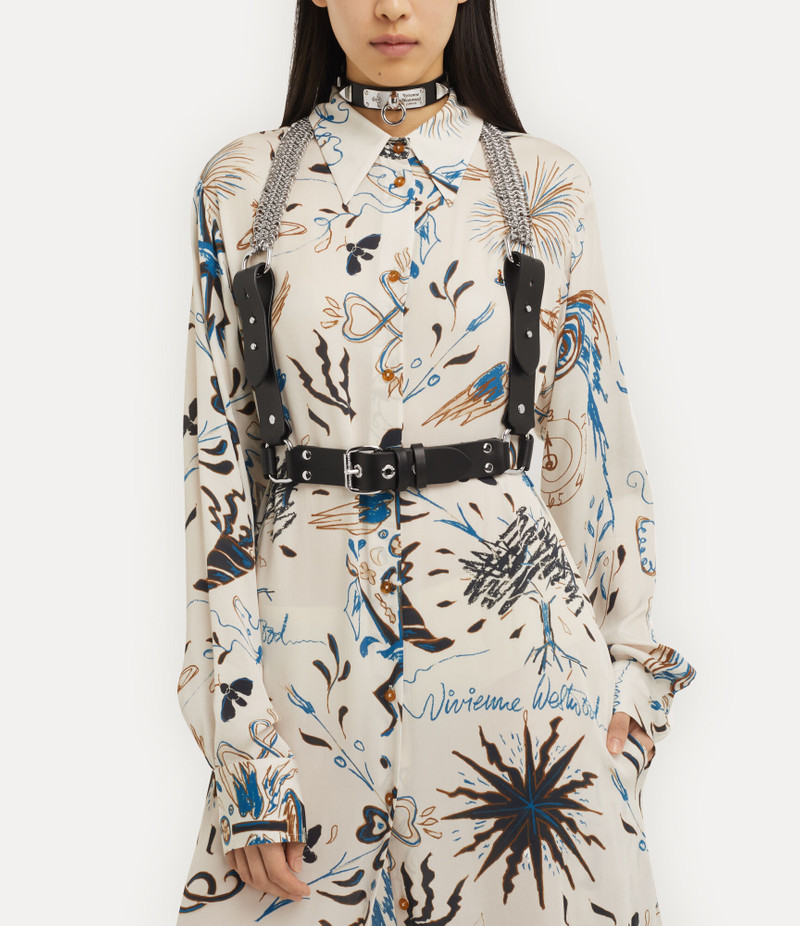 Vivienne Westwood CHAIN LEATHER HARNESS outlook