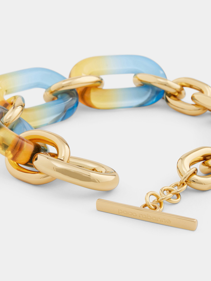 rabanne XL LINK EXTRA NECKLACE IN RESIN outlook