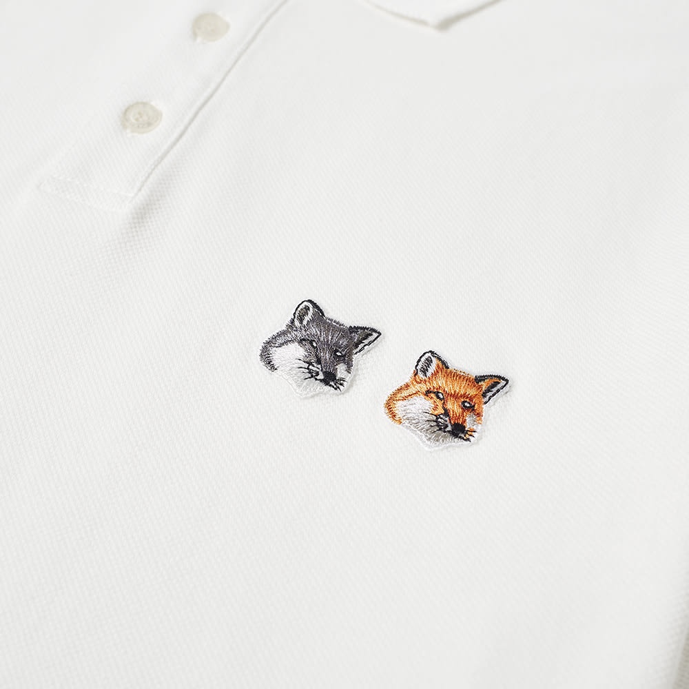 Maison Kitsuné Double Fox Head Patch Polo - 2