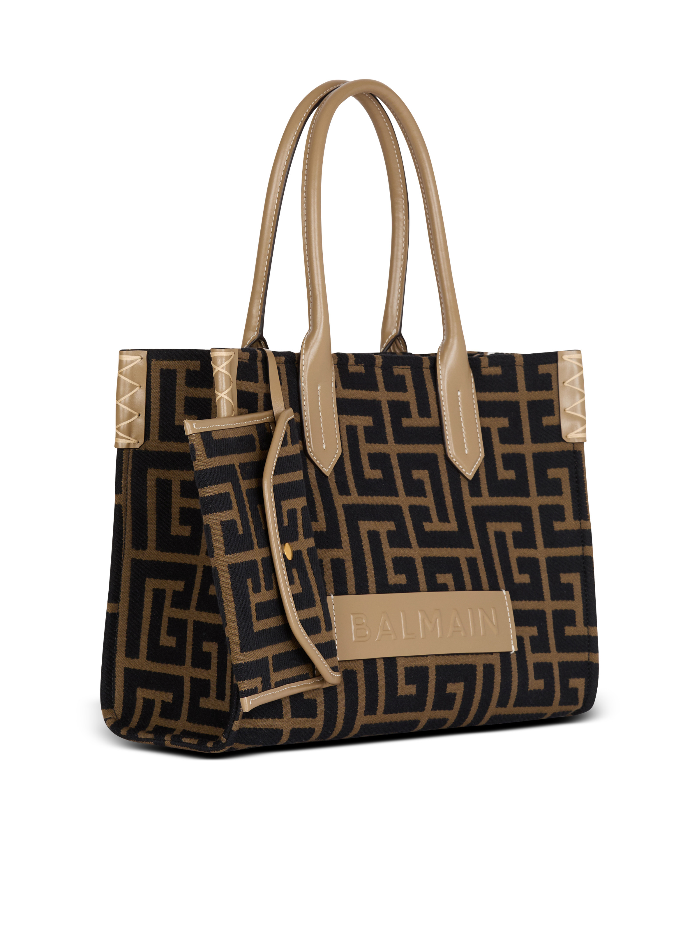 B-Army Shopper 36 bag in PB Labyrinth jacquard - 3
