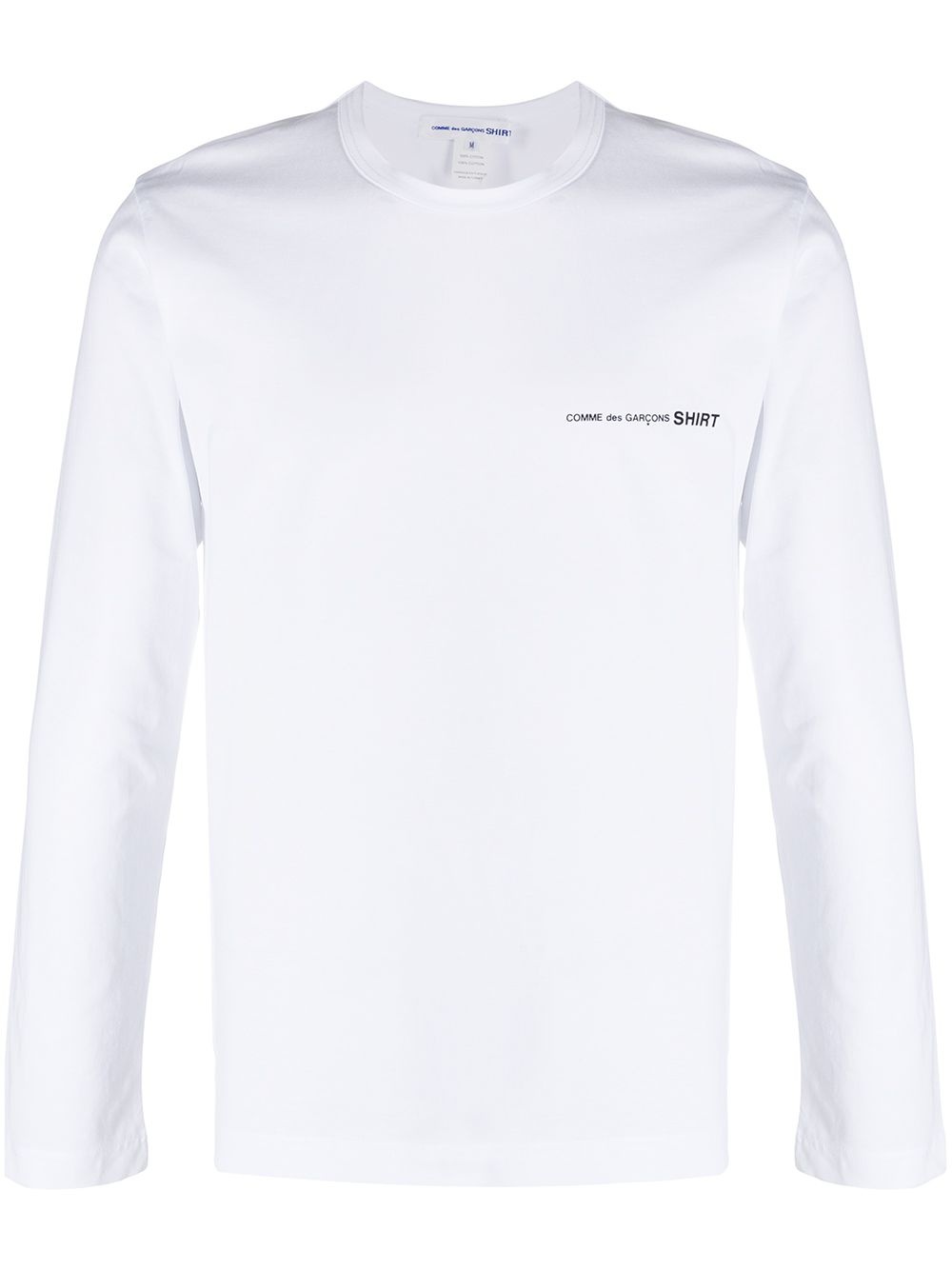 printed logo long-sleeve T-shirt - 1