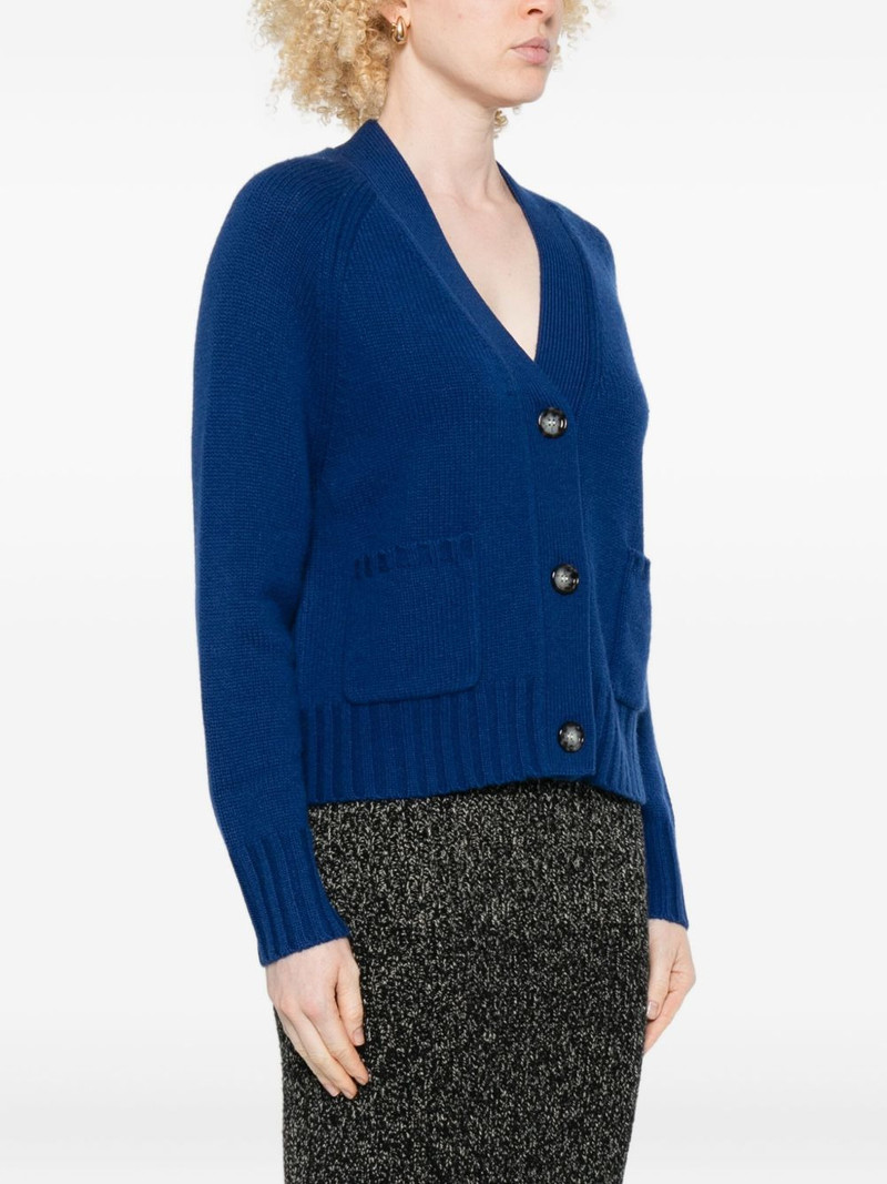 patch-pocket button cardigan 3